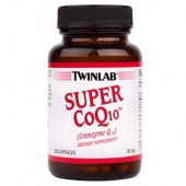 Купить Коэнзим CoQ10 Super 50 mg Twinlab 60 капсул в Санкт-Петербурге