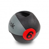 Купить Медицинский мяч с рукоятками Reebok 6 кг RSB-10126 в Санкт-Петербурге