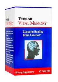 Купить Комплекс для памяти Vital Memory Twinlab 45 таблеток в Санкт-Петербурге