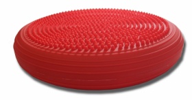 Балансировочная подушка массажная 34 см Original FitTools FT-BPD02-RED