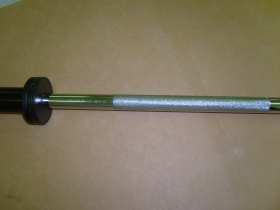 Тренировочный прямой гриф для штанги бу TechnoGym B010 2010 мм / 50 мм