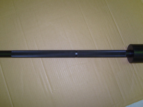 Олимпийский гриф для штанги бу Troy AOB-1500B 2200 мм / 50 мм черный