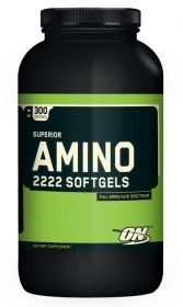 Купить Аминокислоты Amino 2222 SoftGels Optimum Nutrition 300 капсул в Санкт-Петербурге