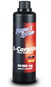 Купить Жиросжигатель L-Carnitine Liquid 60 000 мг Power System 500 мл в Санкт-Петербурге
