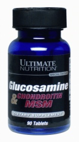 Купить Комплекс для суставов Glucosamine Chondroitin MSM Ultimate Nutrition 90 таблеток в Санкт-Петербурге