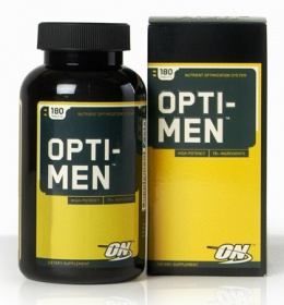 Витамины для мужчин Opti-Men Optimum Nutrition 180 таблеток