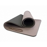 Мат для йоги 10 мм двухслойный премиум Original FitTools FT-YGM10-2LT-PREMIUM